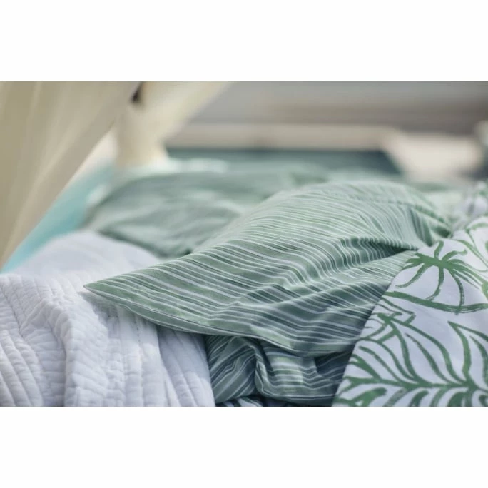 Am billigsten ? Lexington Striped Popeline Kopfkissen-Bezug - 40x80 Cm - Green/white ? 4 Am billigsten ? Lexington Striped Popeline Kopfkissen-Bezug - 40x80 Cm - Green/white ? – Bild 4