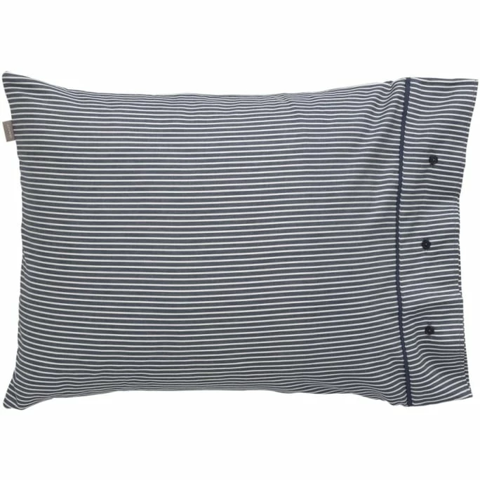 Budget ? GANT Yarn Dyed Stripe Kopfkissenbezug Aus Baumwollsatin - 40x80 Cm - Evening Blue ? 1 Budget ? GANT Yarn Dyed Stripe Kopfkissenbezug Aus Baumwollsatin - 40x80 Cm - Evening Blue ?