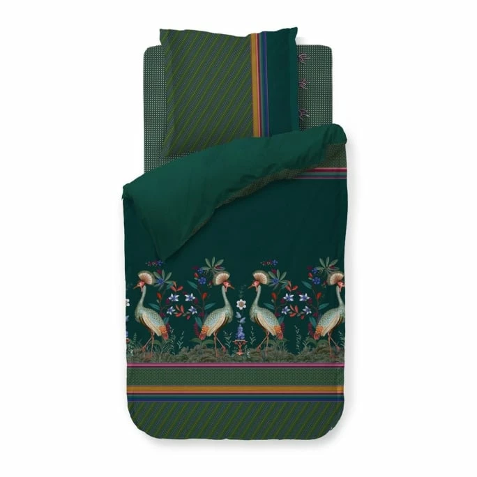 Angebote ? Pip Studio Birds In A Row Kopfkissenbezug - 40x80 Cm - Grün ? 1 Angebote ? Pip Studio Birds In A Row Kopfkissenbezug - 40x80 Cm - Grün ?