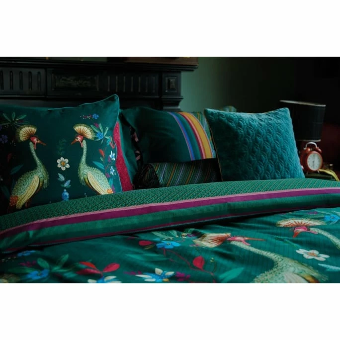 Angebote ? Pip Studio Birds In A Row Kopfkissenbezug - 40x80 Cm - Grün ? 2 Angebote ? Pip Studio Birds In A Row Kopfkissenbezug - 40x80 Cm - Grün ? – Bild 2