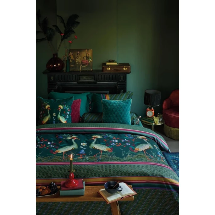 Angebote ? Pip Studio Birds In A Row Kopfkissenbezug - 40x80 Cm - Grün ? 3 Angebote ? Pip Studio Birds In A Row Kopfkissenbezug - 40x80 Cm - Grün ? – Bild 3