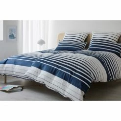 Blitzangebot ? Elegante Refine Kopfkissenbezug Aus Mako-Satin - 40x80 Cm - Marine ? -Lexington Shop unnamed file 590