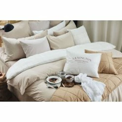 Neu ? Lexington Striped Cotton/Lyocell Kopfkissen-Bezug - 40x40 Cm - Light Beige/dark Blue ? 8 Neu ? Lexington Striped Cotton/Lyocell Kopfkissen-Bezug - 40x40 Cm - Light Beige/dark Blue ? -Lexington Shop unnamed file 595