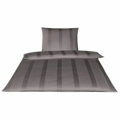Beste Bewertungen von ? Elegante Metropolis Bettwäsche Aus Mako-Satin - 80x80 Cm - Nougat ?