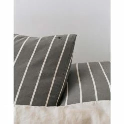 Großhandel ⌛ Marc O'Polo Torsken Kissenbezug Aus Hanf Und Tencel - 40x40 Cm - Anthrazit ⌛ -Lexington Shop unnamed file 655