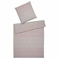 Bestes Angebot ? Elegante Clear Halbleinen Kopfkissenbezug - 80x80 Cm - Blush ?