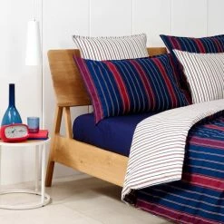 Auslauf ? Tommy Hilfiger Blazer Stripes Kopfkissen-Bezug - 40x80 Cm - Navy ? -Lexington Shop unnamed file 670