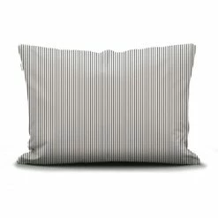 Schlussverkauf ? Marc O'Polo Skei Kopfkissen-Bezug Mit Recycling-Baumwolle - 80x80 Cm - Schwarz ?