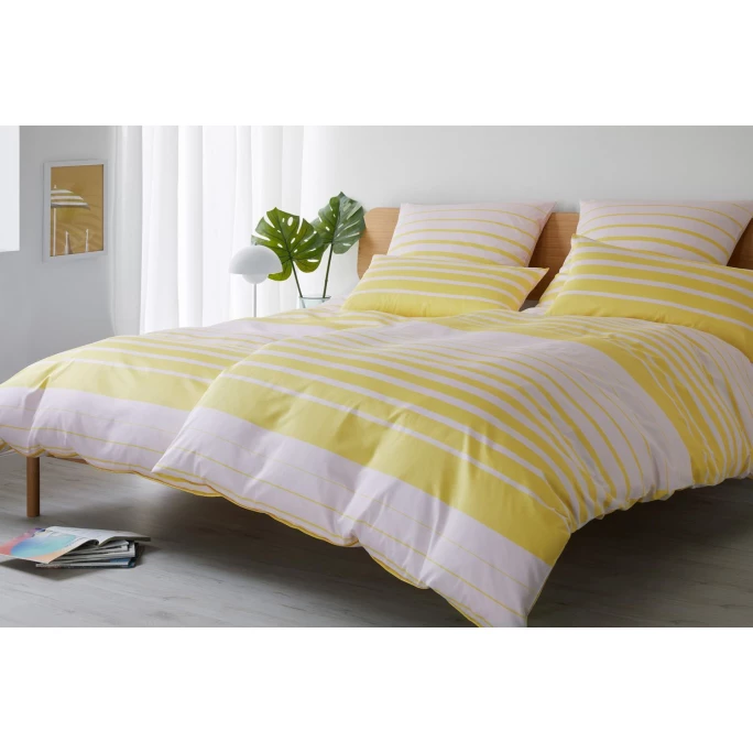 Top 10 ? Elegante Refine Kopfkissenbezug Aus Mako-Satin - 40x80 Cm - Pudergelb ? 2 Top 10 ? Elegante Refine Kopfkissenbezug Aus Mako-Satin - 40x80 Cm - Pudergelb ? – Bild 2