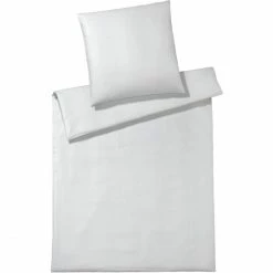 Schlussverkauf ? Elegante Canova Kopfkissenbezug Aus Mako-Satin - 40x80 Cm - Weiß ?