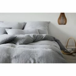 Beste Bewertungen von ? Elegante Whisper Kopfkissenbezug Aus Halbleinen - 40x80 Cm - Hellgrau ? -Lexington Shop unnamed file 747