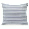 Schlussverkauf ? Lexington Striped Kopfkissen-Bezug Aus Lyocell/Baumwolle - 40x40 Cm - Blue/off White ? -Lexington Shop unnamed file 752