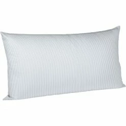 Auslauf ? Fleuresse Porto Kopfkissenbezug Aus Buntgewebe - 40x80 Cm - Sky Blue ?