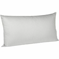 Top 10 ? Fleuresse Porto Kopfkissenbezug Aus Buntgewebe - 40x80 Cm - Light Grey ⌛