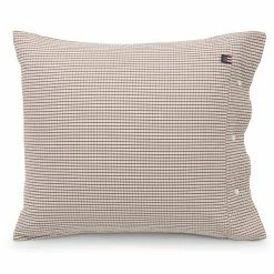 Bester Verkauf ✨ Lexington Checked Kopfkissen-Bezug Aus Popeline - 80x80 Cm - White/copper ?