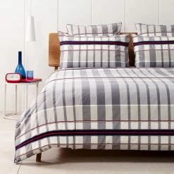 Am billigsten ? Tommy Hilfiger XXL Checks Kopfkissen-Bezug - 40x80 Cm - Grey ⭐ -Lexington Shop unnamed file 835