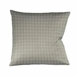 Brandneu ? Fleuresse Heidelberg RV Kopfkissenbezug Batist - 80x80 Cm - Steingrau ✔️