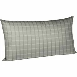 Bestpreis ✨ Fleuresse Heidelberg RV 226 Kopfkissenbezug Aus Mako Batist - 40x80 Cm - Hellgrau ?