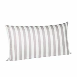 Coupon ? Fleuresse Porto Kopfkissenbezug Mit Wende-Optik - 40x80 Cm - Taupe ✔️