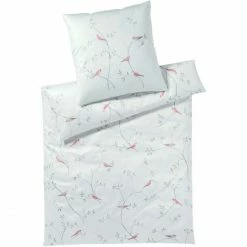 Besorgen ? Elegante Garden Love Kopfkissenbezug Aus Seiden-Satin - 40x80 Cm - Zartgrün ?