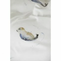 Schlussverkauf ✔️ Elegante Seals Kopfkissenbezug Aus Mako-Satin - 40x80 Cm - Weiß ? -Lexington Shop unnamed file 929