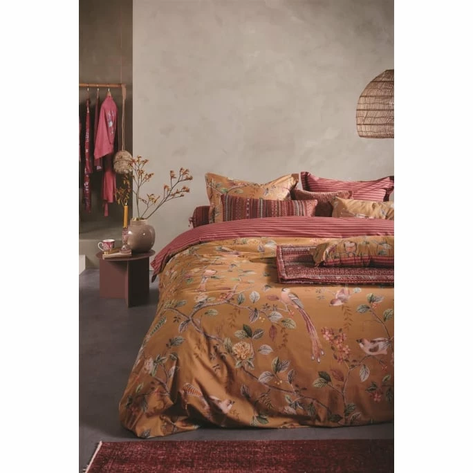 Bester Verkauf ? Pip Studio Good Nightingale Kopfkissenbezug Aus Baumwoll-Perkal - 40x80 Cm - Gelb ? 2 Bester Verkauf ? Pip Studio Good Nightingale Kopfkissenbezug Aus Baumwoll-Perkal - 40x80 Cm - Gelb ? – Bild 2