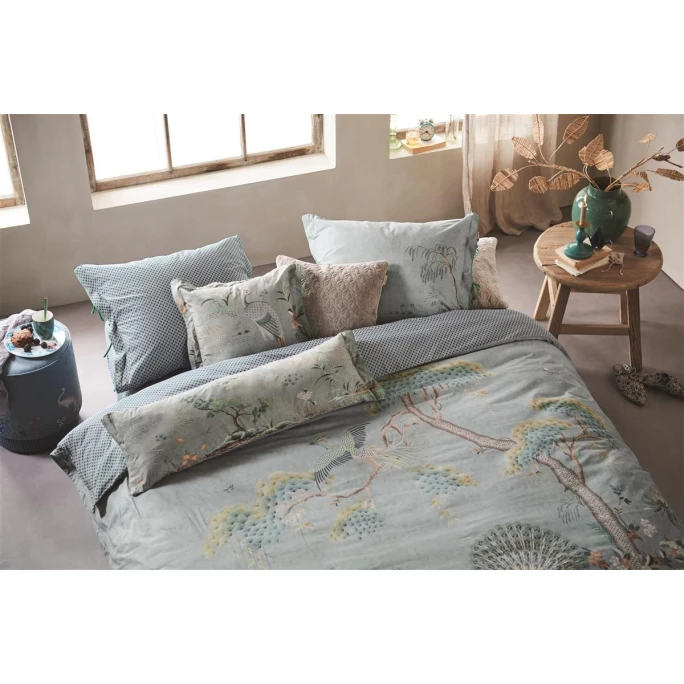 Bestes Angebot ❤️ Pip Studio Japonica Kopfkissenbezug Aus Baumwoll-Perkal - 40x80 Cm - Blau ? 3 Bestes Angebot ❤️ Pip Studio Japonica Kopfkissenbezug Aus Baumwoll-Perkal - 40x80 Cm - Blau ? – Bild 3