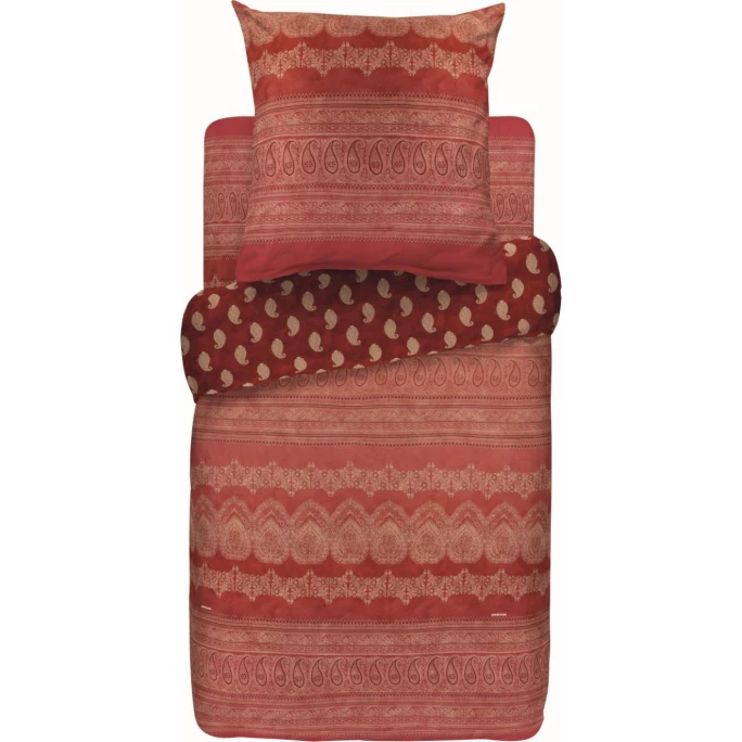 Coupon ? Bassetti CARRARA Kopfkissenbezug Aus Baumwollsatin - 40x80 Cm - R1-bordeaux ? 1 Coupon ? Bassetti CARRARA Kopfkissenbezug Aus Baumwollsatin - 40x80 Cm - R1-bordeaux ?